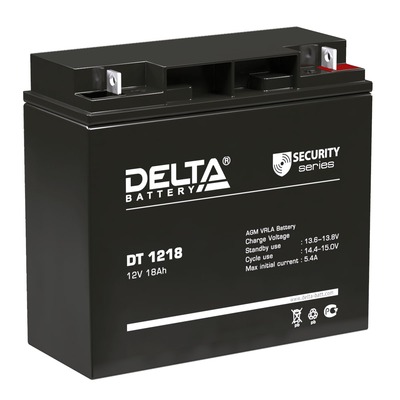 Аккумулятор 18 а/ч (DT 1218) Delta