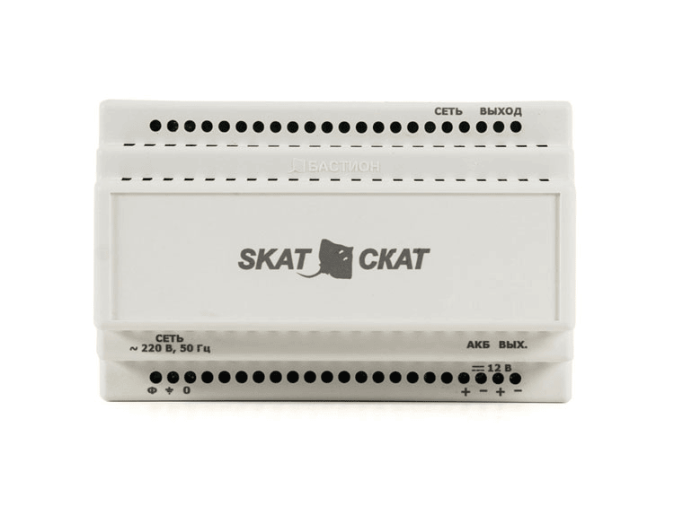 Источник питания SKAT-12-6,0 DIN (СКАТ ИБП-12/6-DIN) Бастион