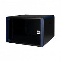 Шкаф DR-600021 телекоммуникационный 7U (600х600) дверь стекло,черный Datarex