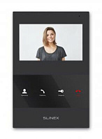 Монитор домофона SQ-04M (цветной видеодомофон) черный Slinex