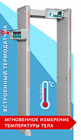 Металлодетектор РС И 6 с измерением температуры тела БЛОКПОСТ