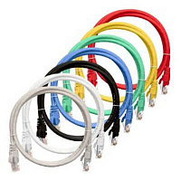 Шнур NMC-PC4UD55B-030-GY U/UTP 4 пары, Кат.5е, 2хRJ4 Nikomax