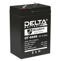 Аккумулятор 4,5а/ч 4В (DT 4045) Delta